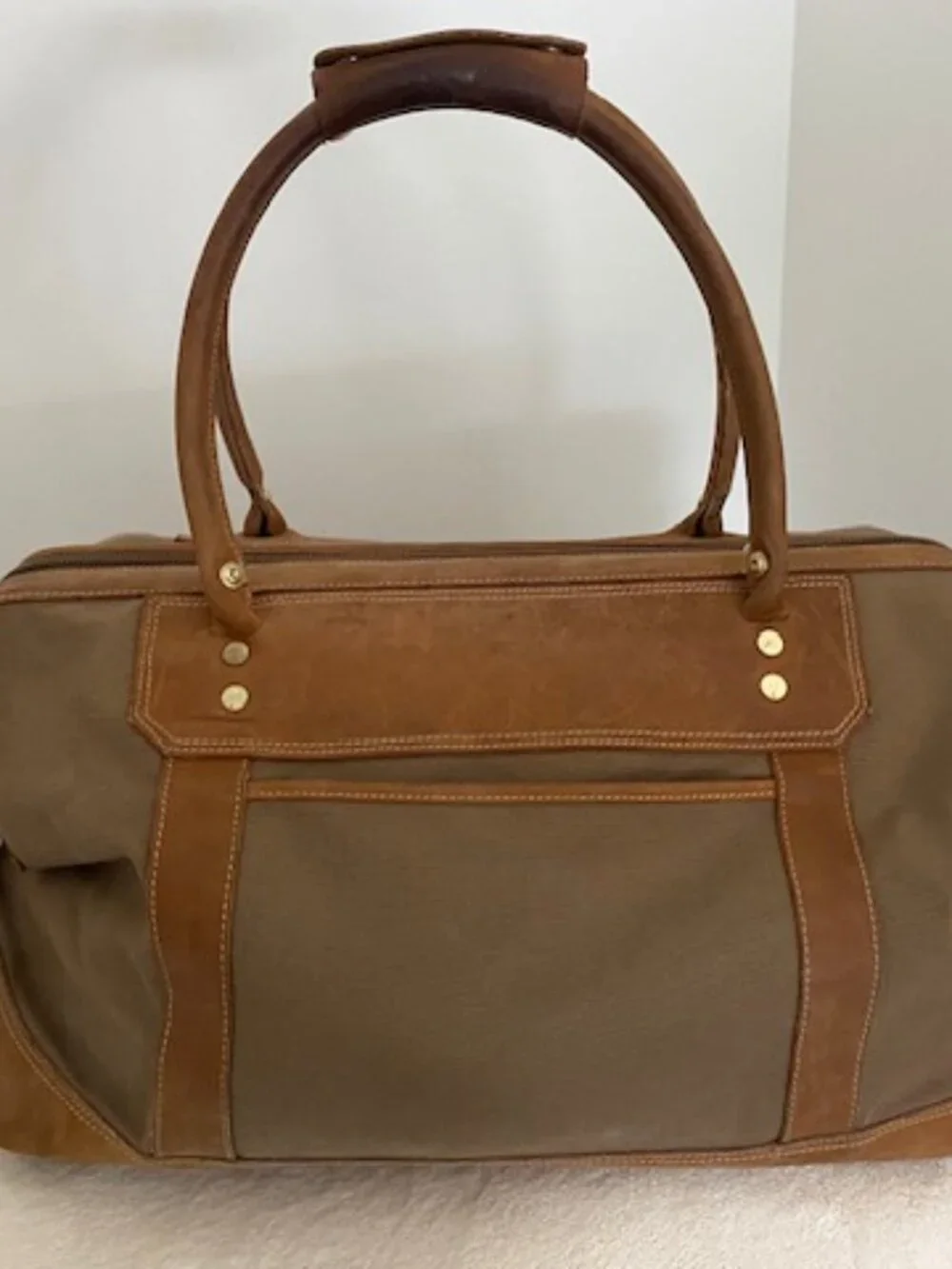 Vintage Orvis Montana Morning Small Travel Duffle Bag